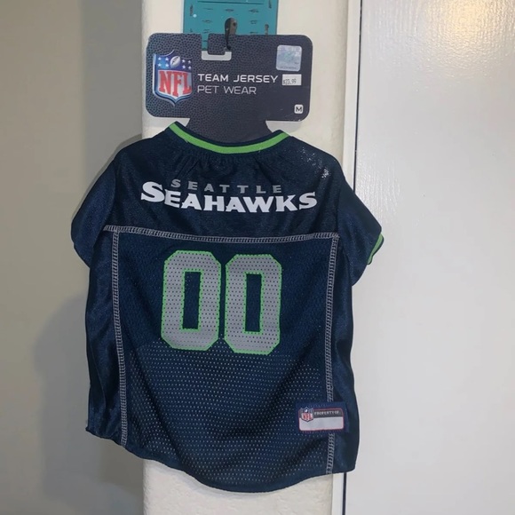 NFL SEAHAWKS PET JERSEY MEDIUM - Picture 1 of 2